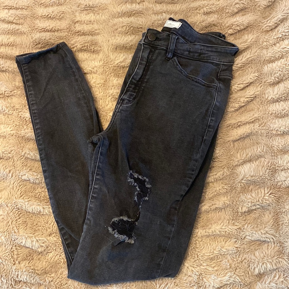 Women’s skinny high rise KanCan black jeans